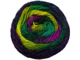 STYLISH ALPACA 03 FIOLET/FUKSJA/ZIELONY/OLIWKA YarnArt 150g 525m lekka wełna na chusty entrelac