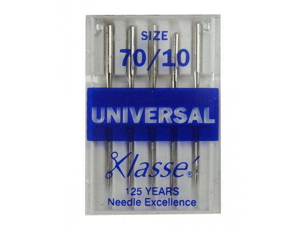Igły półpłaskie UNIVERSAL do stebnowania grubość 80/12 do maszyn domowych do 130/705 H