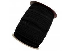 Guma płaska 9mm CZARNA 100m...
