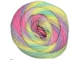 STYLISH ALPACA 07 PASTELOWY RÓŻ LILA ŻÓŁTY MINT YarnArt 150g 525m lekka wełna na chusty entrelac