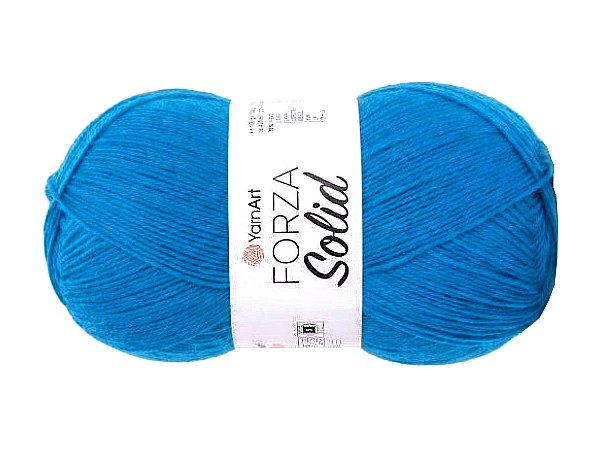 FORZA SOLID 18 Turkus włóczka YarnArt 100g 420m włóczki wełniane na swetry i skarpetki lub drgą nitkę