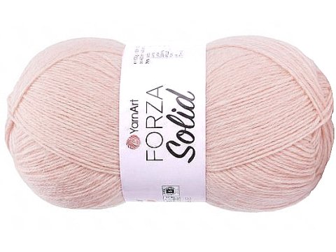 FORZA SOLID 34 Różowa włóczka YarnArt 100g 420m włóczki wełniane na swetry i skarpetki lub drgą nitkę