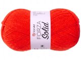 FORZA SOLID 43 Orange Karotka Fluo włóczka YarnArt 100g 420m włóczki wełniane na swetry i skarpetki lub drgą nitkę