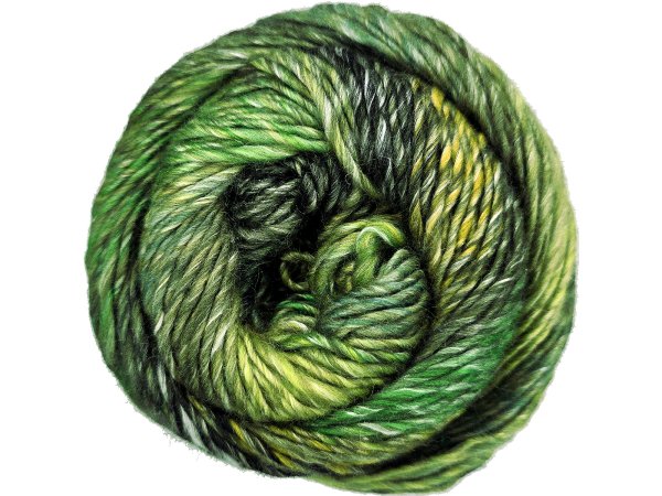 Merino Seta Tones 101 MIX ZIELONY Concept by Katia 100g 250m wełna z jedwabiem