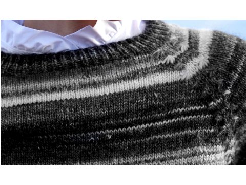 Merino Seta Tones 101 MIX ZIELONY Concept by Katia 100g 250m wełna z jedwabiem