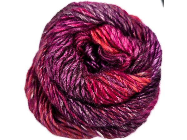 Merino Seta Tones 104 MIX RÓŻE FIOLET CZERWONY Concept by Katia 100g 250m wełna z jedwabiem LIMITED EDITION