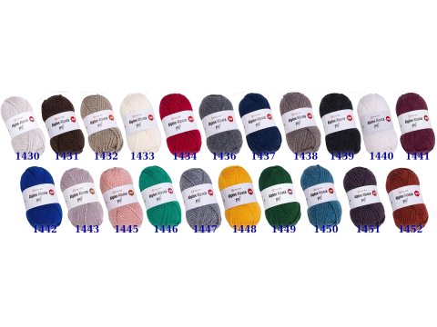 ALPINE ALPACA NEW 1434 BORDOWA włóczka YarnArt 150g 120m gruba 10mm na swetry sklep z włóczkami Gold-Pol Warszawa