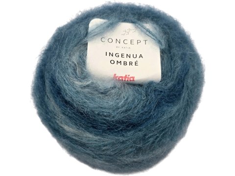 INGENUA OMBRE 205 NIEBIESKI 100g 280m Concept by Katia LIMITED EDITION