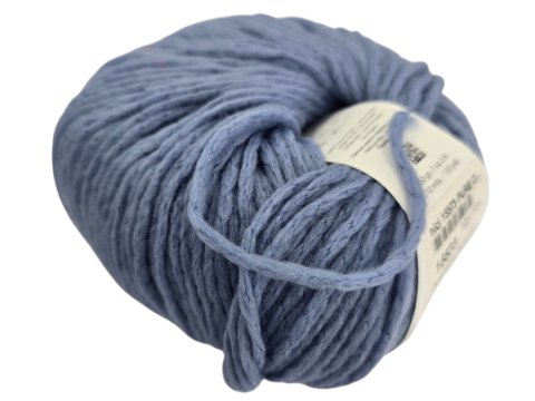 PURE ORGANIC WOOL 62 NIEBIESKI włóczka KATIA 50g 110m wełna 100% chlorine free OUTLET KONIEC KOLEKCJI