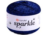 SPARKLE 1324 SZAFIR NIEBIESKI 25g 160m sznurek brokatowy 2mm