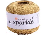 SPARKLE 1309 ZŁOTY CIEMNY 25g 160m YARNART sznurek brokatowy 2mm