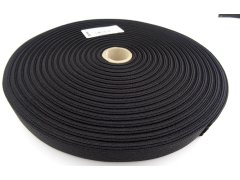 Guma 20mm tkana CZARNA HURT...