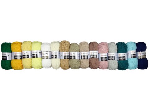 JEANS PLUS 17 JEANS CIEMNY 100g 160m bawełna mix YarnArt włóczka włóczki tureckie sklep internetowy z włóczkami Goldpol