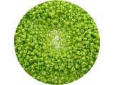 2mm 18320 Korale szklane ZIELONE 100g luzem do przyszycia około 6000sztuk