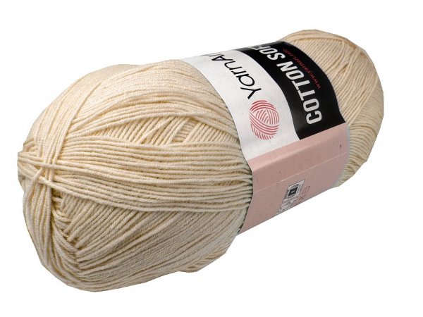 COTTON SOFT 05 BEŻ 100g 600m YarnArt cieńka bawełna na obrus narzutęletni sklep z włóczkami GOLD-POL Warszawa
