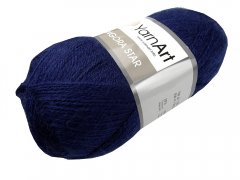 ANGORA STAR 583 GRANATOWY...