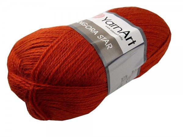 ANGORA STAR 3027 RUDY włóczka YarnArt 100g 500m cieniutka na szale