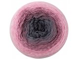 ROSEGARDEN 313 RÓŻ/SZARY 100% BAWEŁNA włóczka YarnArt 250g 1000m cienka włóczka