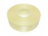 25mm wstążka atłasowa 25m 136 żółta