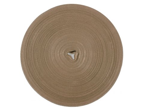 Taśma bawełniana 10mm C1903 BEŻ CIEMNY cena za 50m wzór w jodełkę
