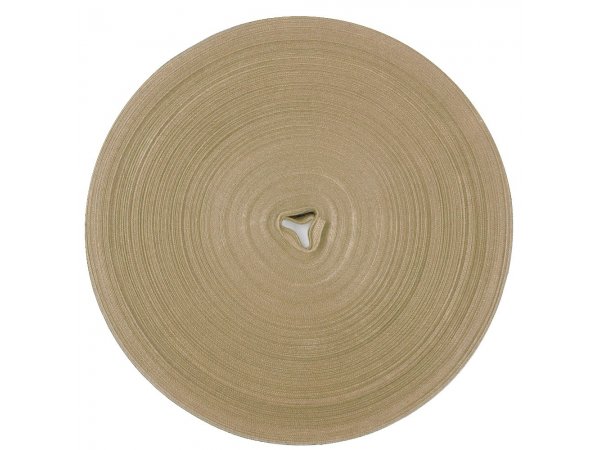Taśma bawełniana 10mm C1901 BEŻ cena za 50m wzór w jodełkę