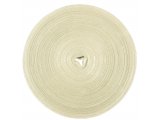 Taśma bawełniana 10mm REZ00 ECRU/KREM cena za 50m wzór w jodełkę