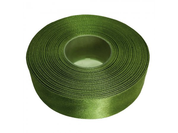 25mm wstążka atłasowa 25m 141 zielona