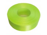 25mm wstążka atłasowa 25m 152 zielona fluo