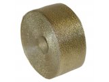 38mm wstążka ZŁOTA brokatowa cena za 27,4m tasiemka z pięknym metalicznym połyskiem polskiego złota hurtownia wstążek