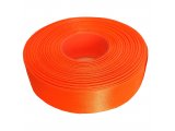 25mm wstążka atłasowa 25m 154 pomarańczowa fluo