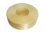 25mm wstążka atłasowa 25m 180 żółta