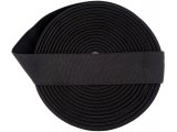 Guma 50mm 5cm tkana CZARNA HURT cena za 25m czeski produkt gumka krawiecka odzieżowa PEGA