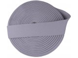 Guma 50mm 5cm tkana 1006 SZARY JASNY HURT cena za 25m czeski produkt gumka krawiecka odzieżowa PEGA