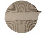 Guma 50mm 5cm tkana 1904 BEŻOWY HURT cena za 25m czeski produkt gumka krawiecka odzieżowa PEGA
