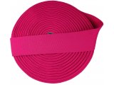 Guma 50mm 5cm tkana 4409 RÓŻ FUKSJA HURT cena za 25m czeski produkt gumka krawiecka odzieżowa PEGA