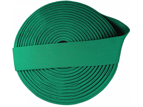 Guma 50mm 5cm tkana 4802 ZIELONY MIĘTA HURT cena za 25m czeski produkt gumka krawiecka odzieżowa PEGA