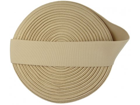 Guma 50mm 5cm tkana 4909 CIELISTY/NUDE HURT cena za 25m czeski produkt gumka krawiecka odzieżowa PEGA
