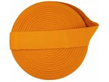 Guma 50mm 5cm tkana 7301 POMARAŃCZOWY MORELA HURT cena za 25m czeski produkt gumka krawiecka odzieżowa PEGA