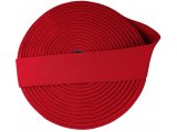 Guma 50mm 5cm tkana 7502 CZERWONY HURT cena za 25m czeski produkt gumka krawiecka odzieżowa PEGA