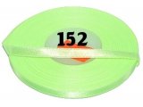 6mm wstążka atłasowa 152 ZIELONY FLUO cena za 1 rolkę 25m nylonowa wstążeczka satynowa największy wybór skle