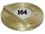 6mm wstążka atłasowa 164 ZŁOTY  cena za 1 rolkę 25m nylonowa wstążeczka satynowa największy wybór skle