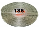 6mm wstążka atłasowa 186 BEŻOWY cena za 1 rolkę 25m nylonowa wstążeczka satynowa największy wybór skle