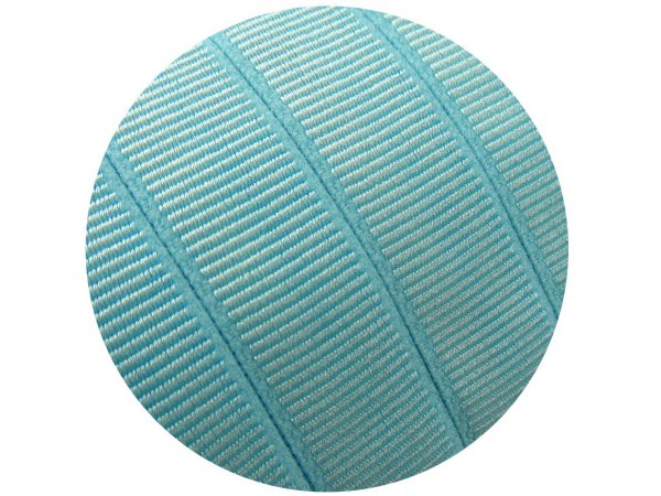 Ryps 15mm elastyczny AQUA 472 cena detaliczna za 1m francuski na bransoletki handmade sklep Warszawa