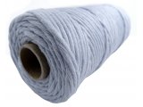 Sznurek bawełniany 3mm 16 BABY BLUE BŁĘKITNY 1PLY 100m  skręcany sklep ze sznurkami Warszawa