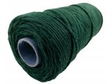 Sznurek bawełniany 3mm 29 DARK GREEN CIEMNY ZIELONY 1PLY 100m  skręcany sklep ze sznurkami Warszawa
