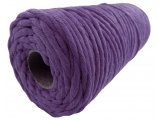 Sznurek bawełniany 3mm 27 LAVENDER FIOLETOWY 1PLY 100m  skręcany sklep ze sznurkami Warszawa