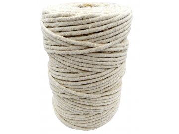 Sznurek 5mm 4 NATURAL ECRU...