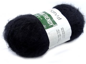 MOHAIR TRENDY 102 CZARNY...