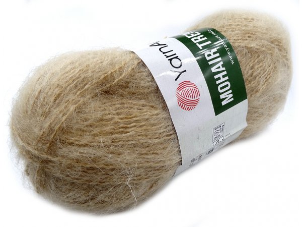 MOHAIR TRENDY 134  BEŻOWY włóczka YarnArt 100g 220m sklep online z włóczkami goldpol