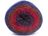 FLOWERS ALPACA 439 FIOLET GRANAT/BRĄZ /CZERWONY/ FIOLET 20% Alpaki 80% akrylu YarnArt 250g 940m grubsza włóczka